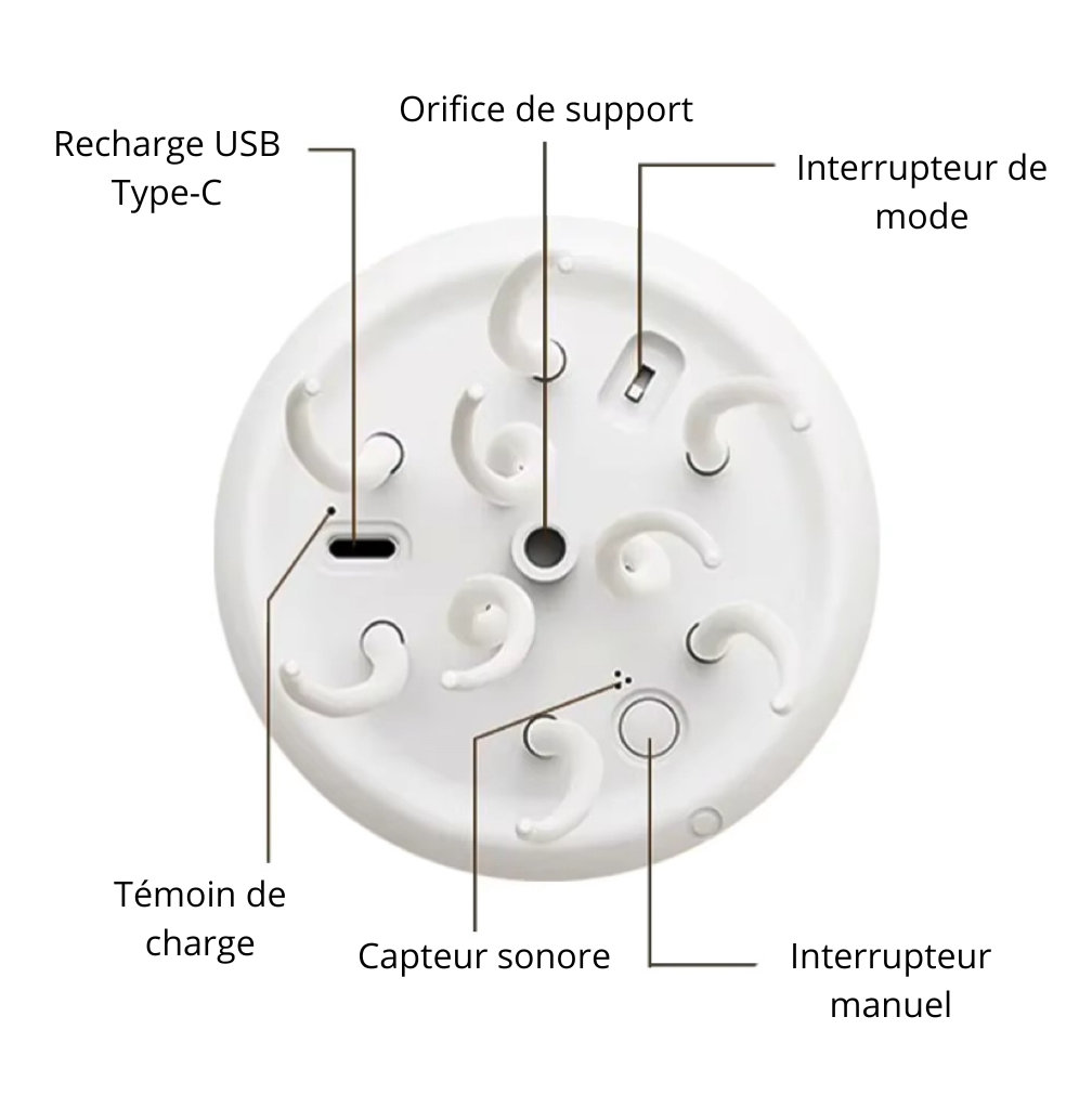 Lampe méduse